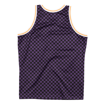 Mitchell & Ness Men's NBA Checked Swingman Jersey La Lakers