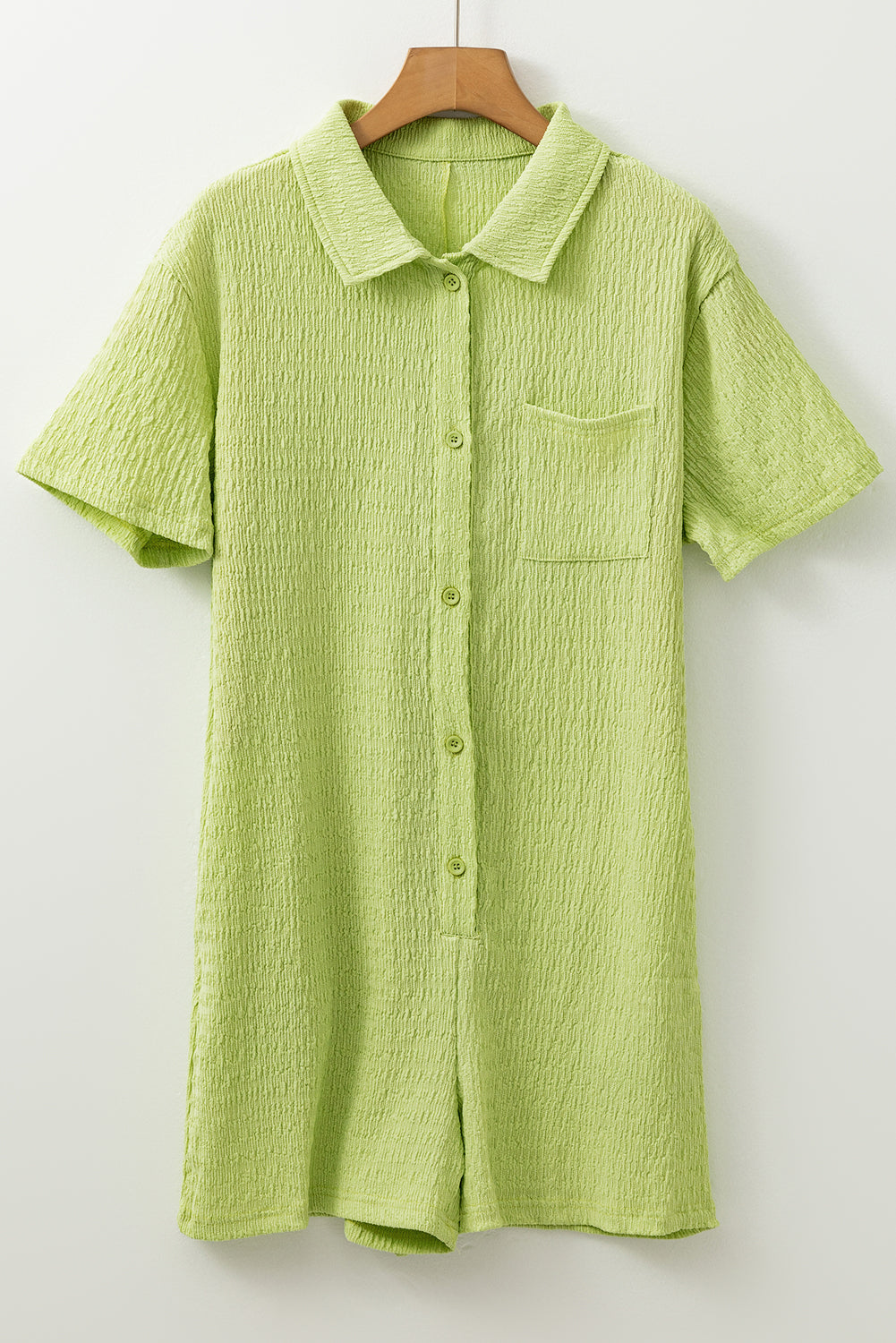 Threaded Pear Talia Short Sleeve Patched Shirt