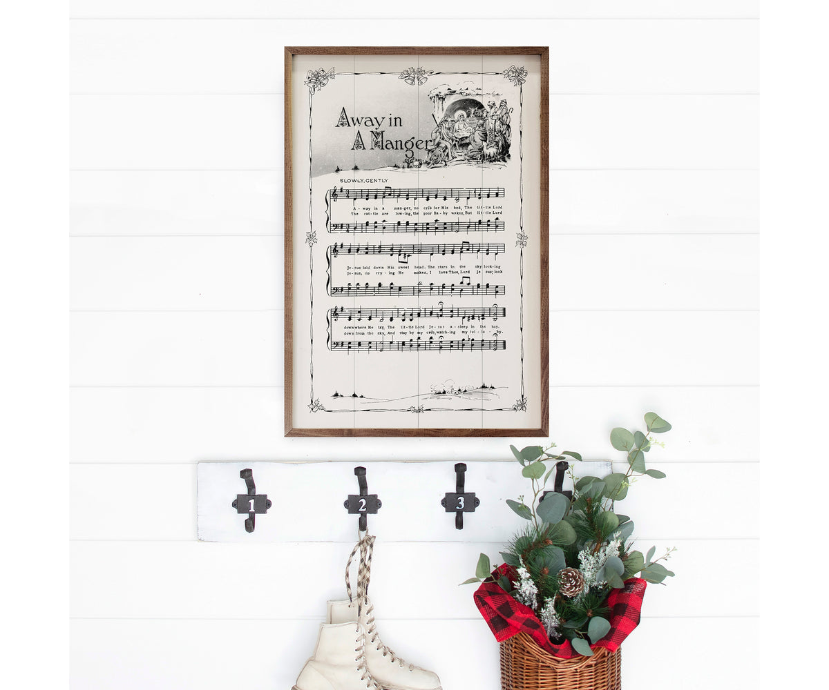 Kendrick Home Away In A Manger Sheet Music
