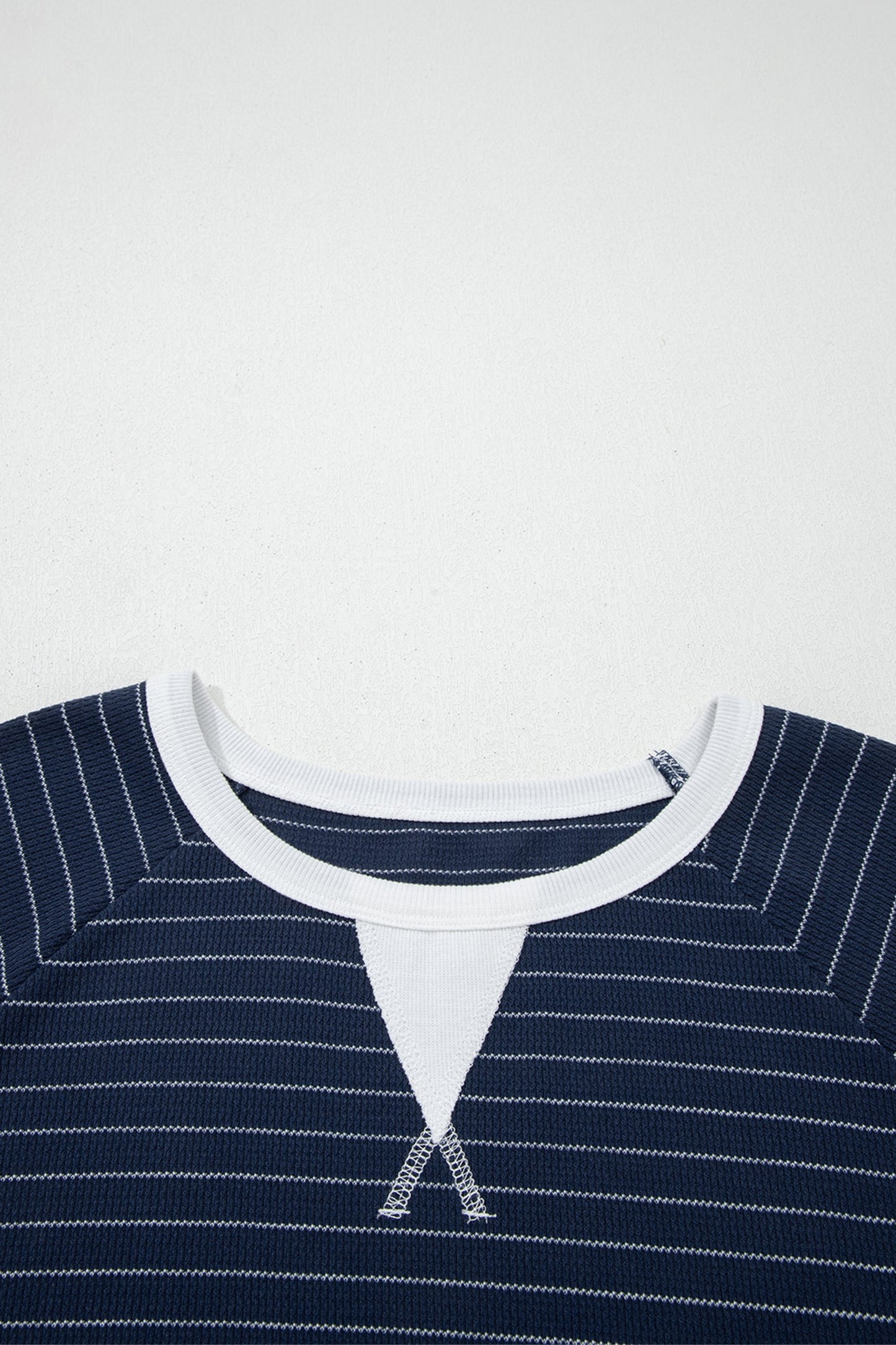 Threaded Pear Melany Trim Ribbed T PLUS Shirt