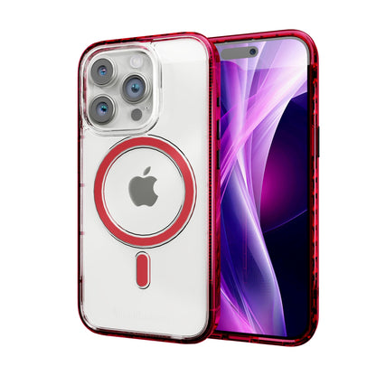 Cellhelmet Magnitude Case Designed for Iphone 15 Pro in Scarlet Red [Compatible with Magsafe] | 13-Foot Drop Test Certified | Shock & Drop Proof Durable | as Seen on Shark Tank
