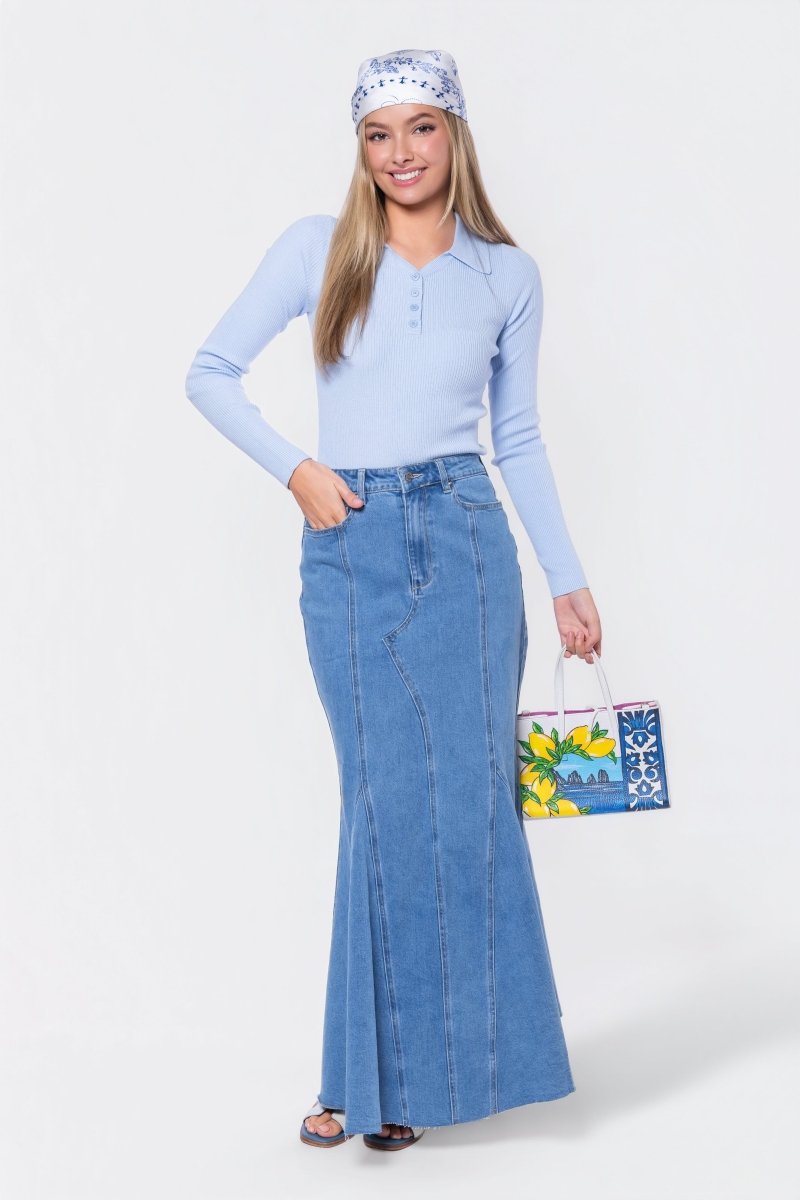 Bailey Top (Light Blue)