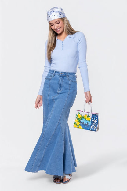 Bailey Top (Light Blue)