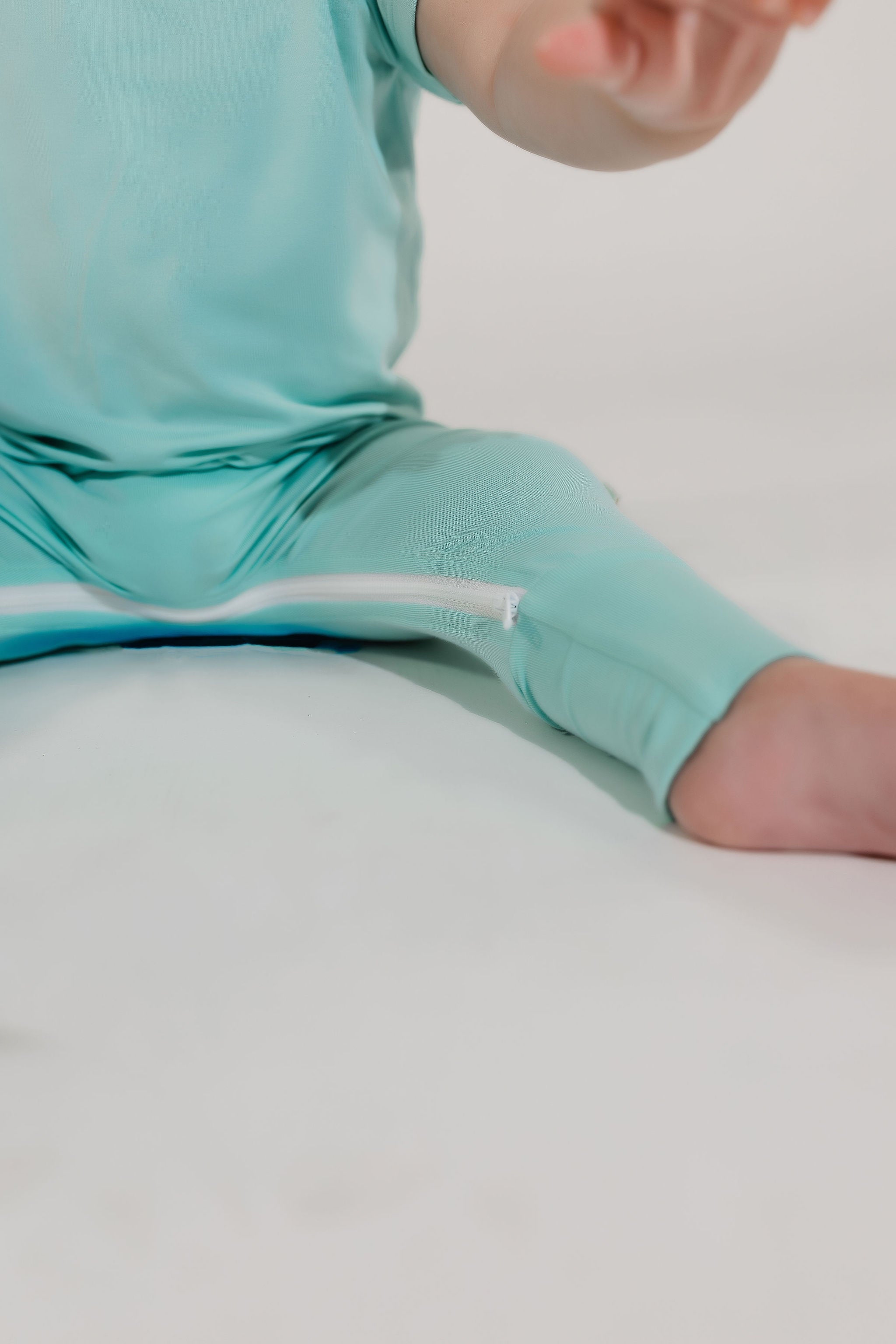 Mint Bamboo Lyocell Zip Romper – Zulily