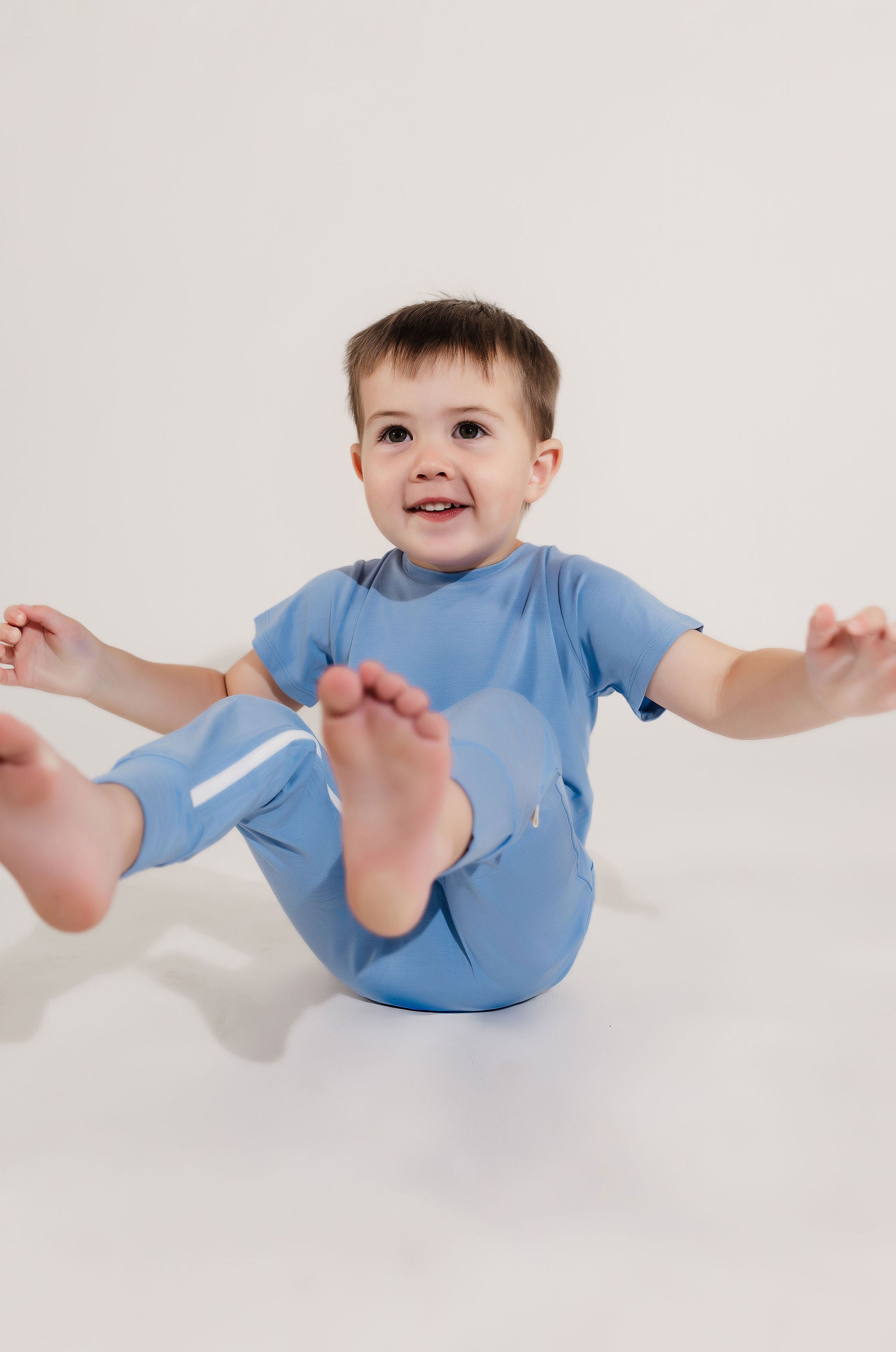 Boy Baby Amazon.com: Lサイズ ベースボールジャージ BABYL Baseball Stripe White Kid's Sets Pants Jersey ミュージシャン