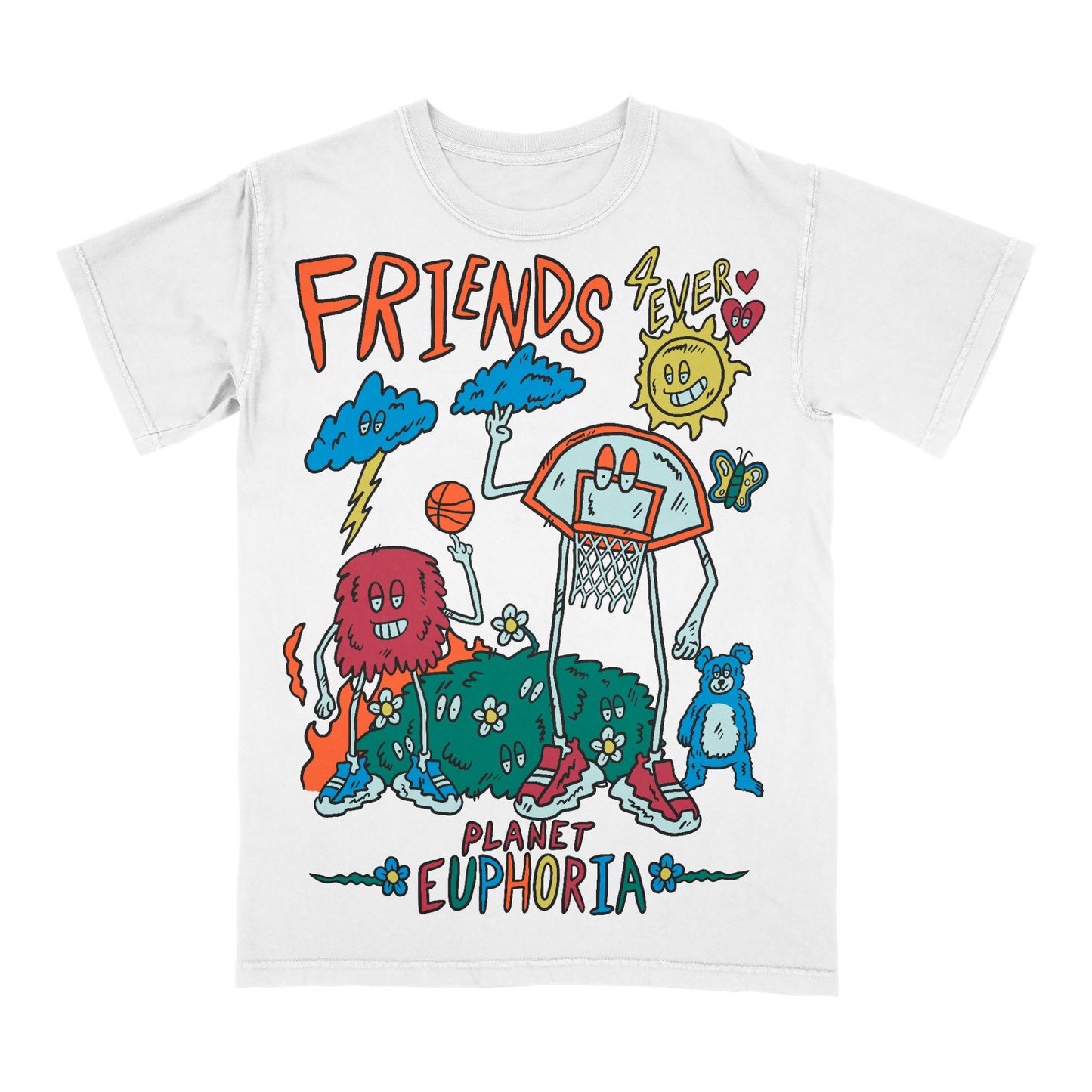 Friends Limited Edition NBA Player Graphic T-Shirt