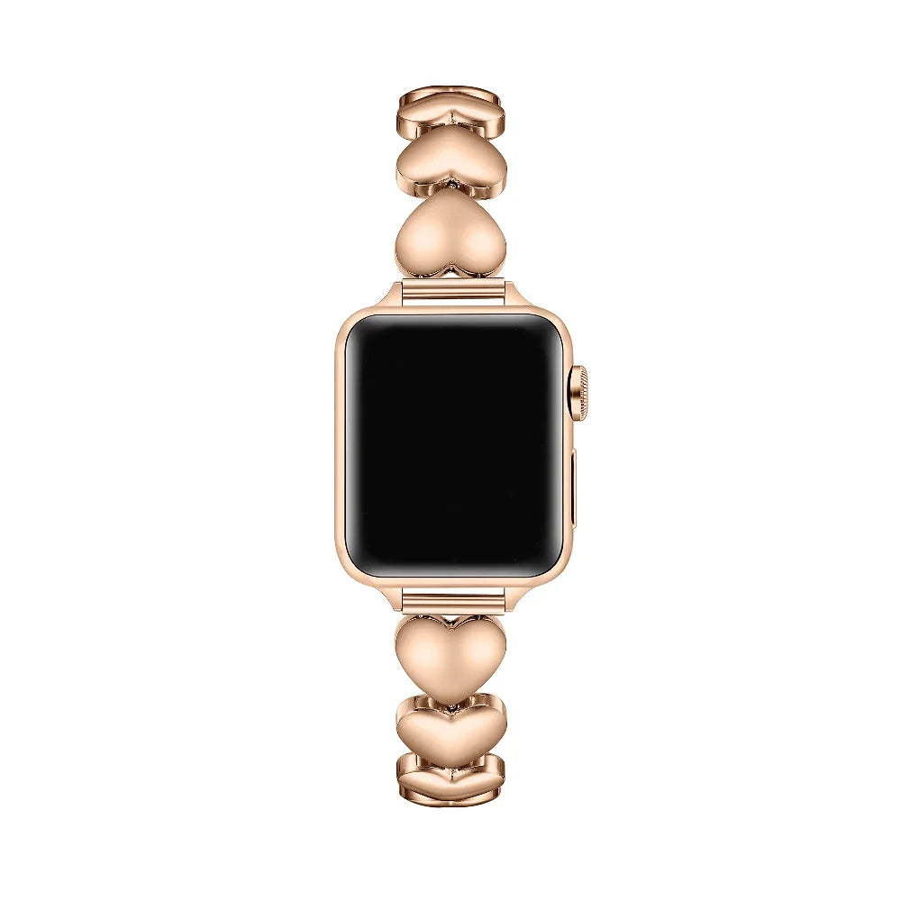 Aphrodite Heart Stainless Steel Band for Apple Watch
