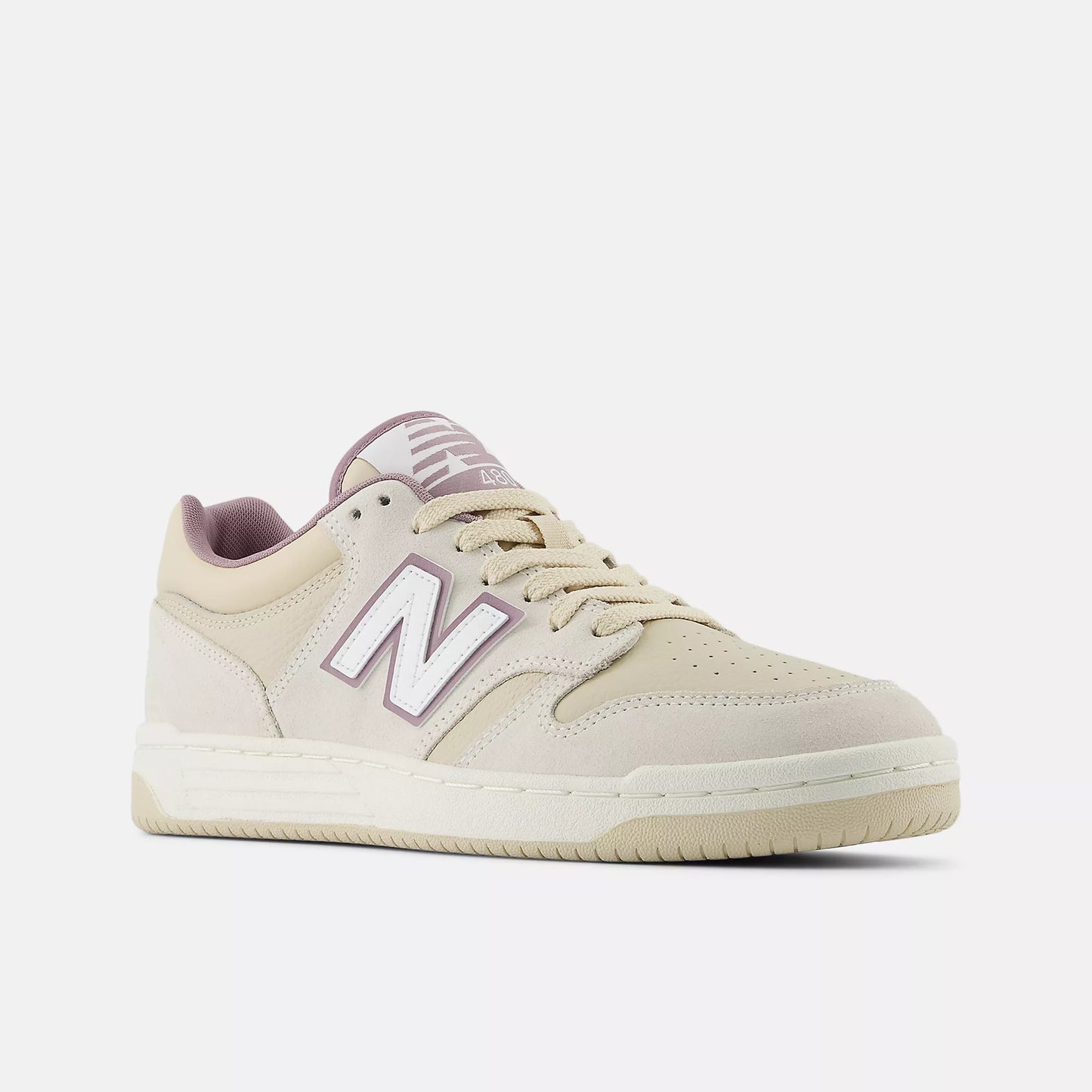 New Balance Womens 480 Tan/Purple