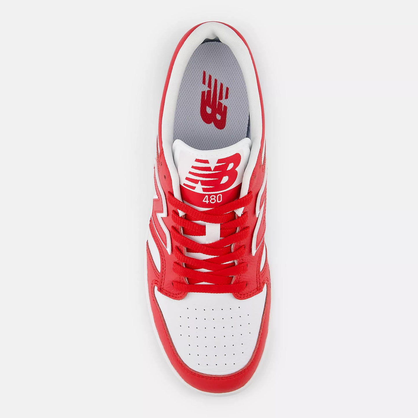 New Balance Mens 480 Team Red/White