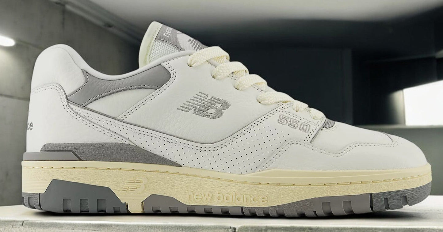 Men's New Balance 550 'Away Grey Mini Logo'