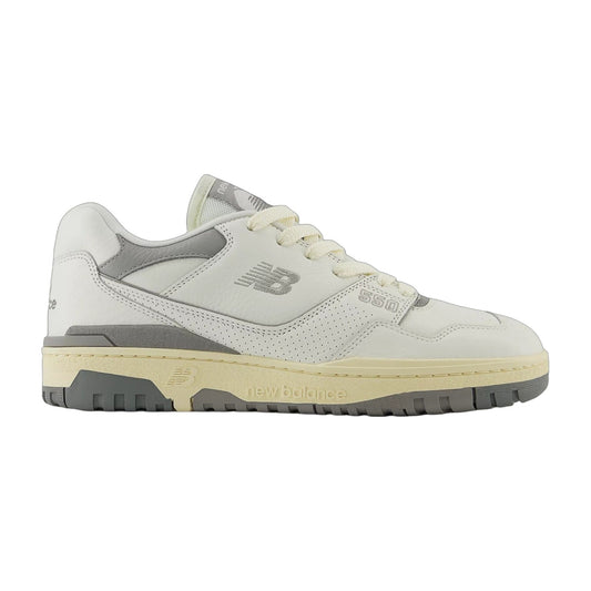 New Balance Men's 550 'Away Grey Mini Logo' Sneakers