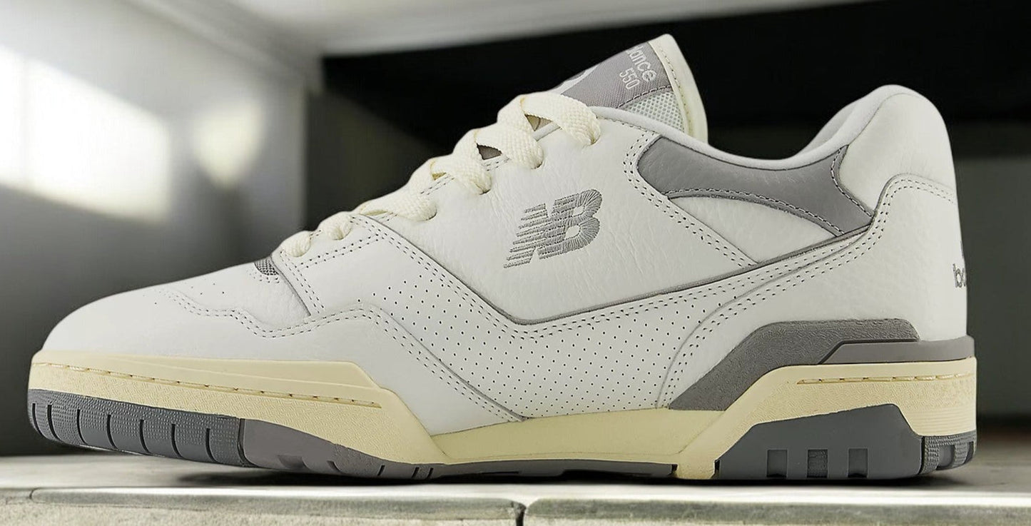 Men's New Balance 550 'Away Grey Mini Logo'