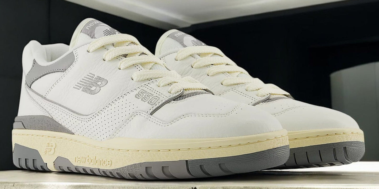 Men's New Balance 550 'Away Grey Mini Logo'
