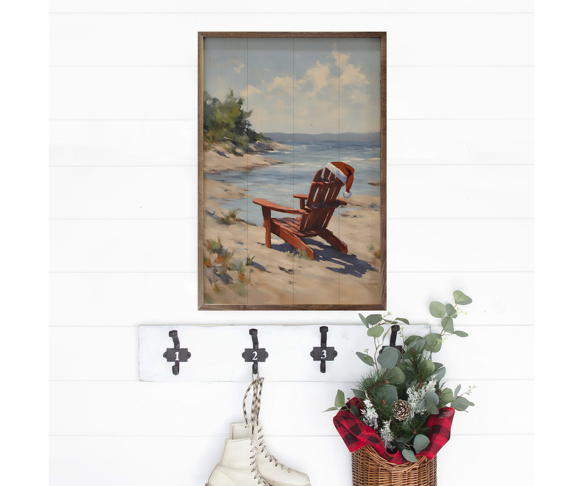 Kendrick Home Santa's Beach Chair