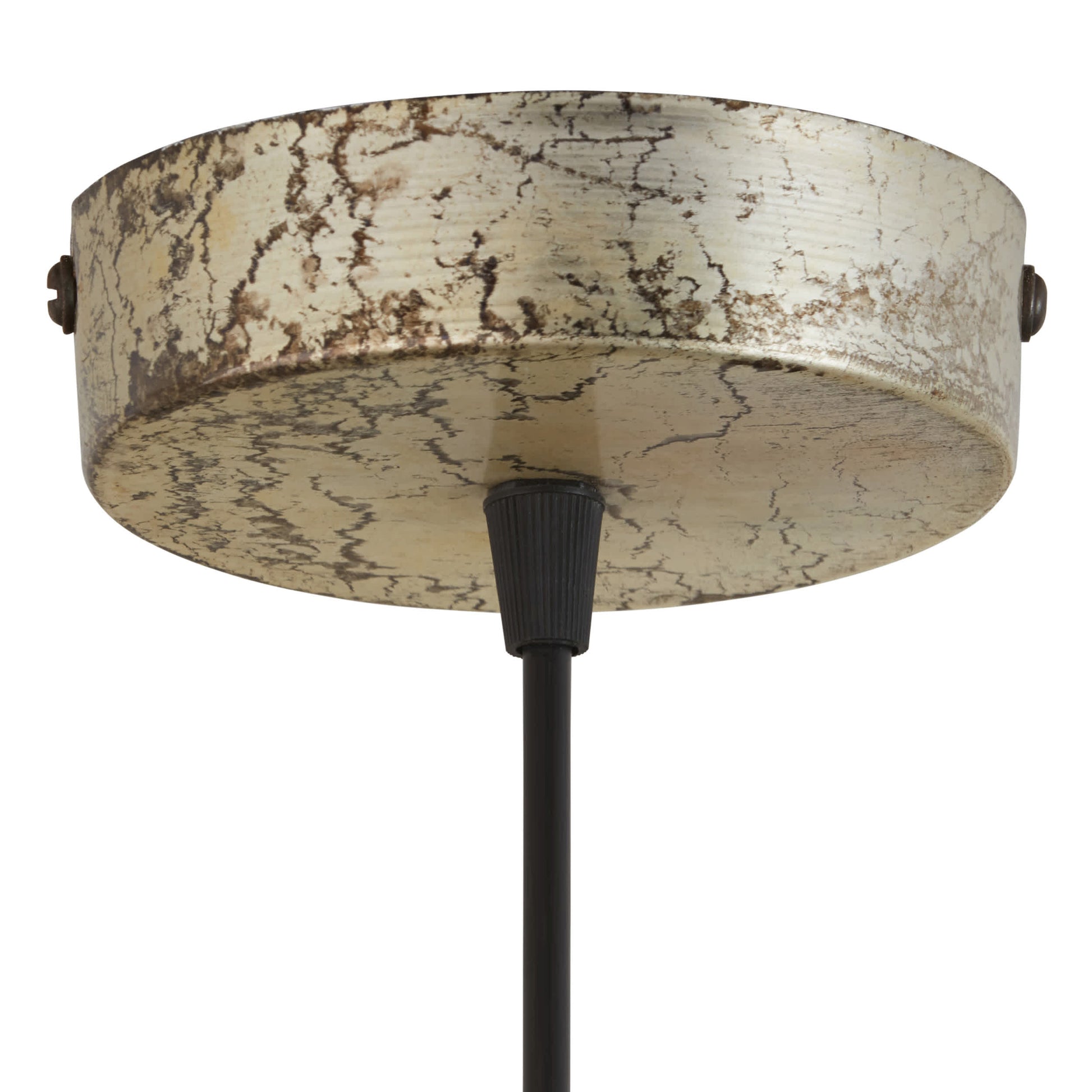 Silver/Antique Bronze-