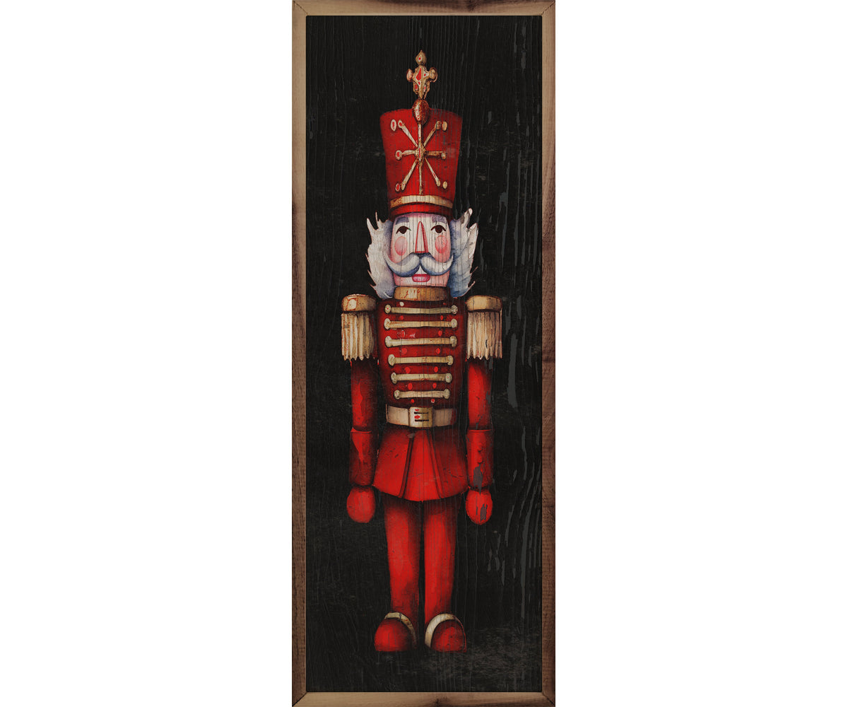Kendrick Home Red Nutcracker Black