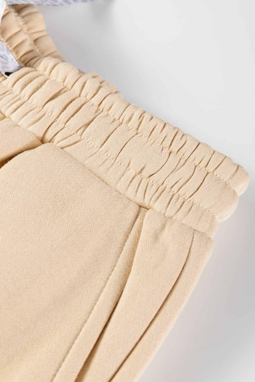 Threaded Pear Hailey Elastic Waist Solid Pants
