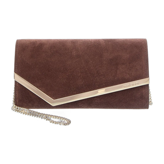 Jimmy Choo Emmie Suede Clutch