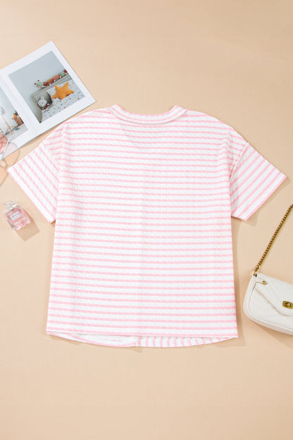 Threaded Pear Nora Seam Patchwork T PLUS Shirt