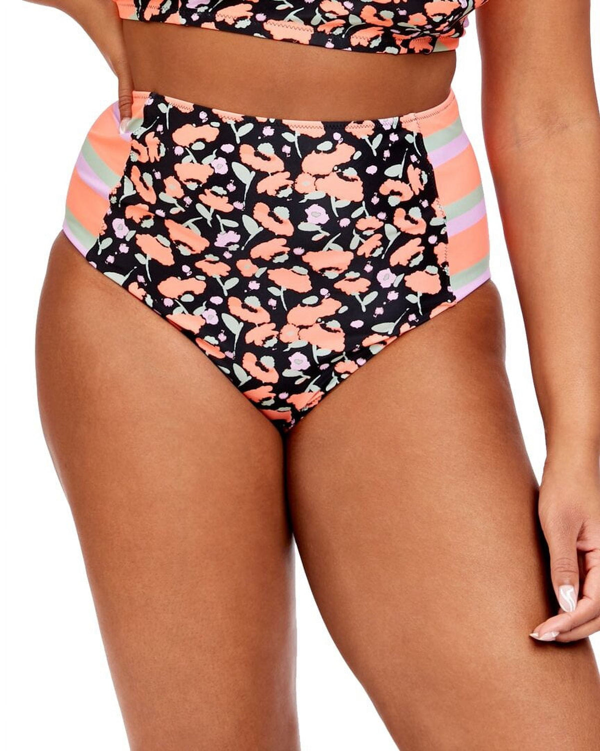 PFBLM-POPPY FIELDS BLACK MULTI-