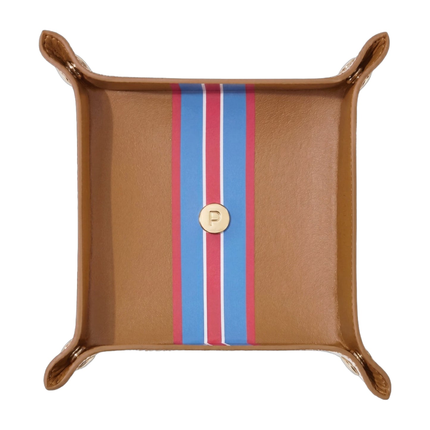 Paravel Cabana Valet Tray Paloma Decorative Catchall Organizer for Keys Jewelry