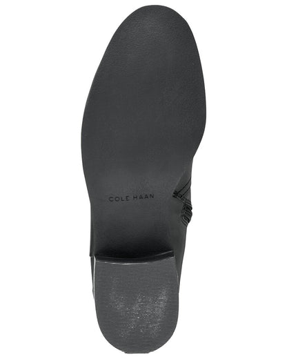 BLACK LEATHER-