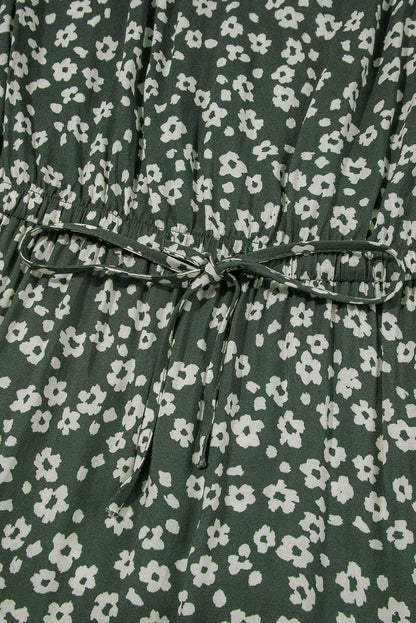 Threaded Pear Hazel Print Tunic Sleeveless Dress