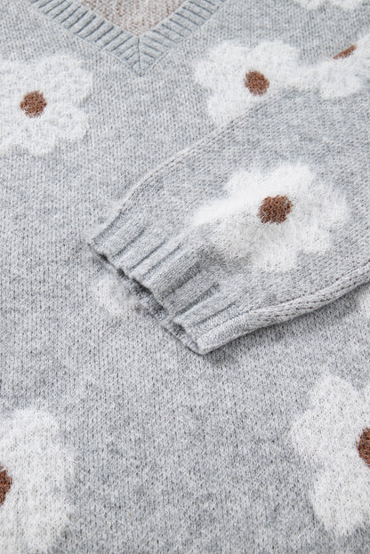 Threaded Pear Ava Drop Shoulder Baggy Sweater