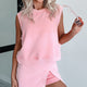 Pink Polyester Fiber