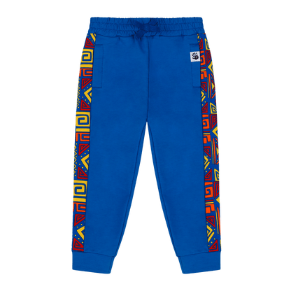 Blue Geometric-