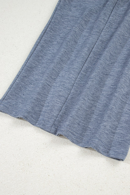 Threaded Pear Willow Drawstring Elastic Waistband Pants