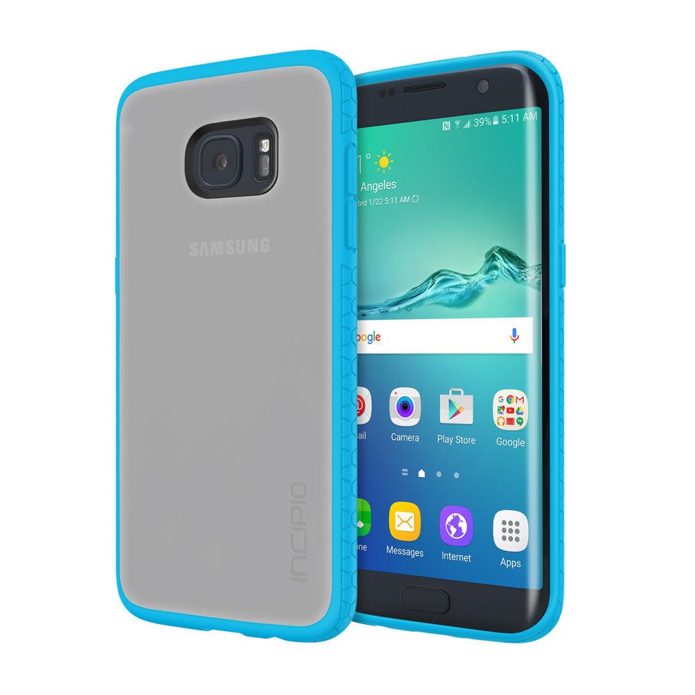 Incipio Carrying Case for Samsung Galaxy S7 Edge - Retail Packaging - Frost/Blue