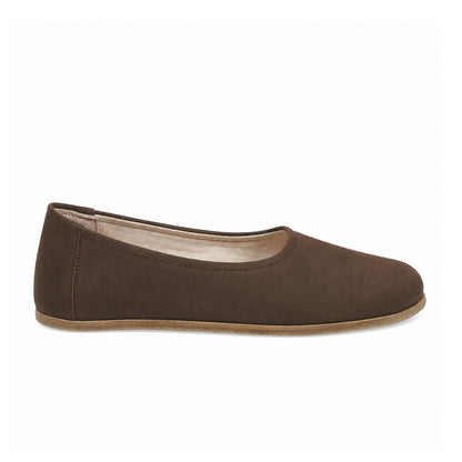 Dark brown-