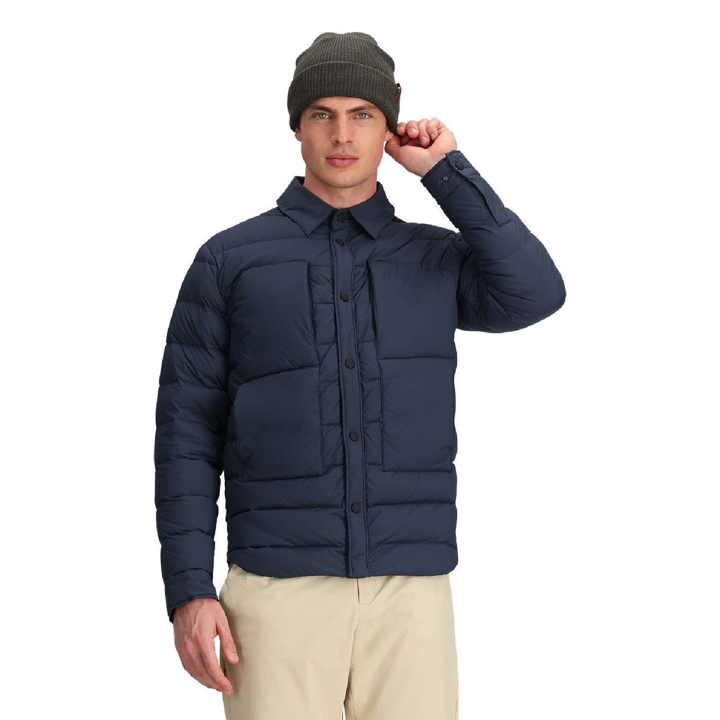 Obermeyer Men's Explorer Down Shirt Jacket