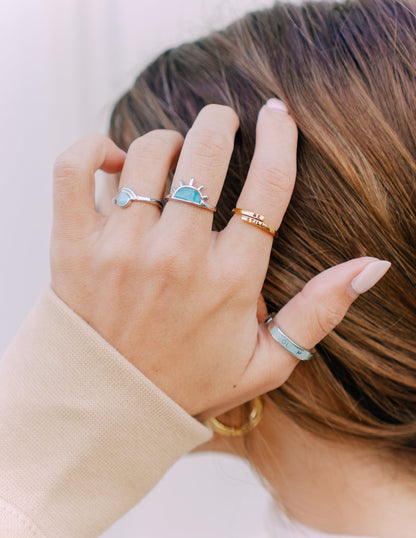 Elevated Faith Be Still Ring