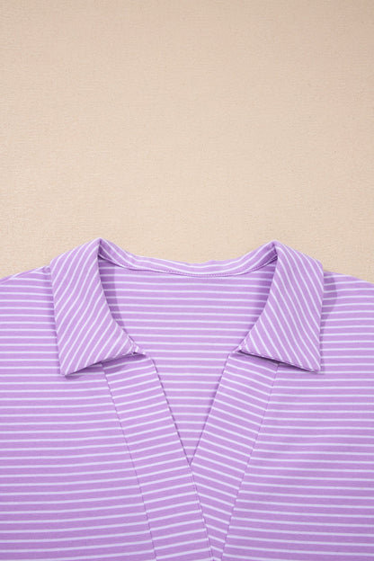 Zara Dolman Sleeve Polo Shirt Set
