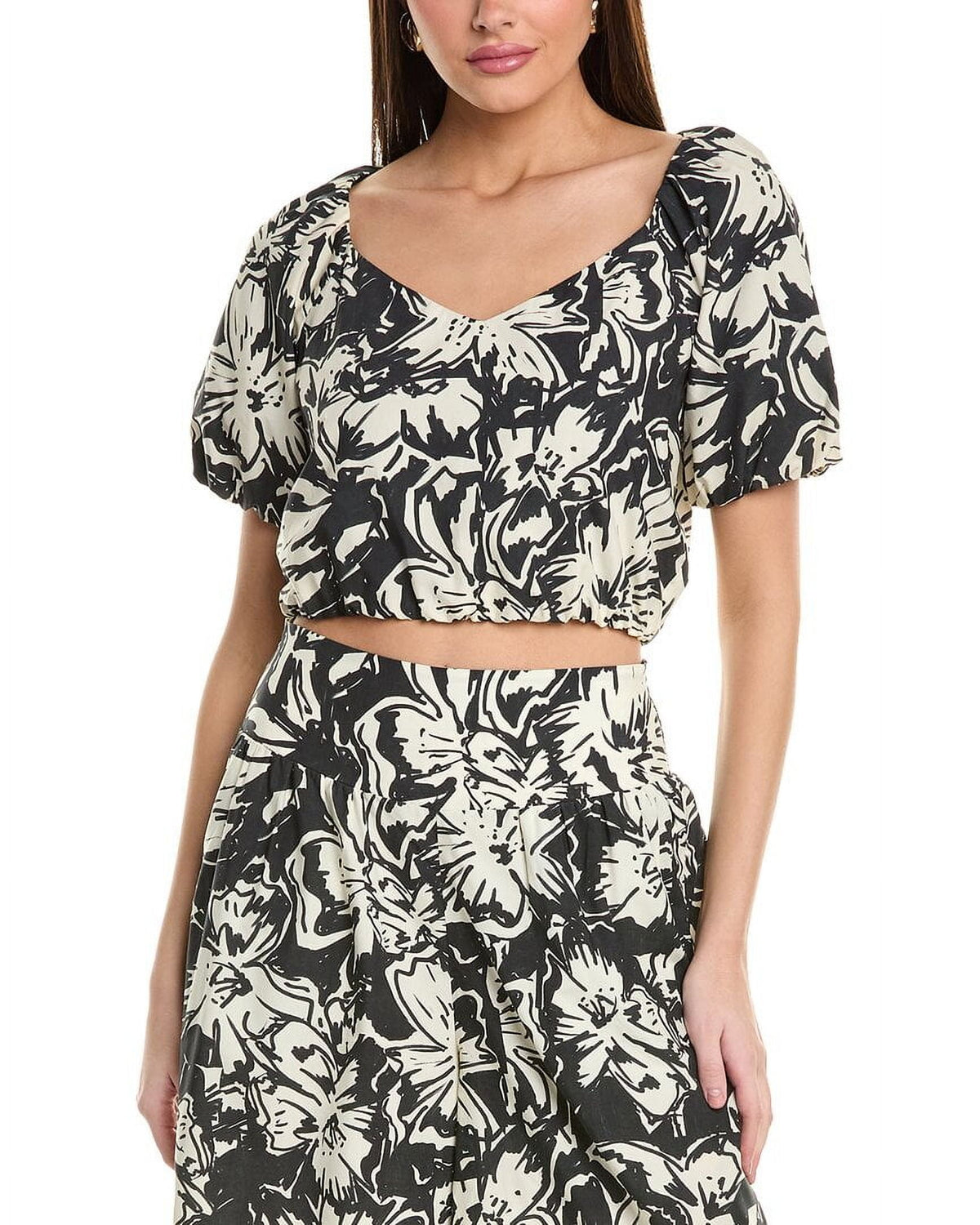 BLACK/IVORY-