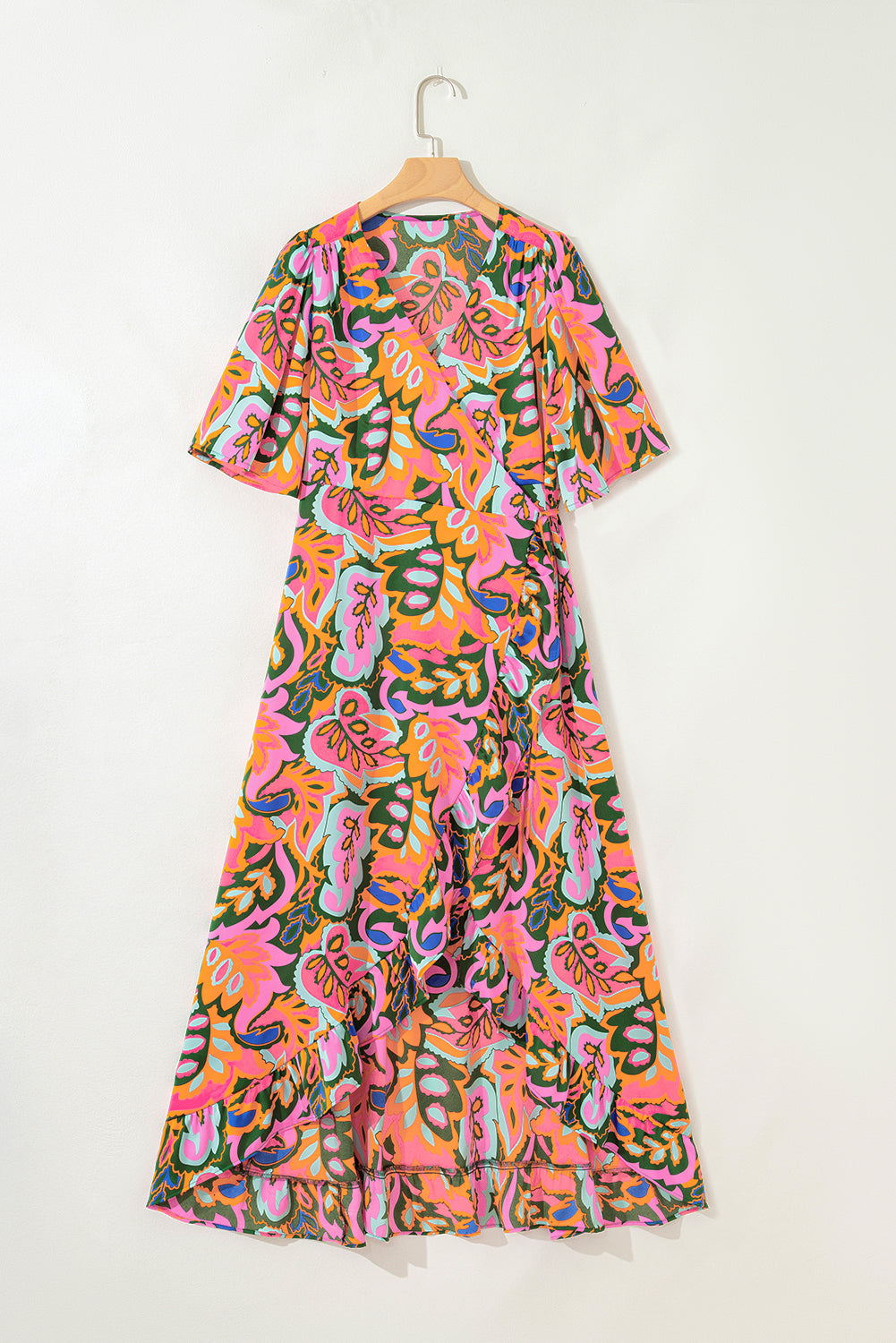 Threaded Pear Denver Short Sleeve Maxi Dress