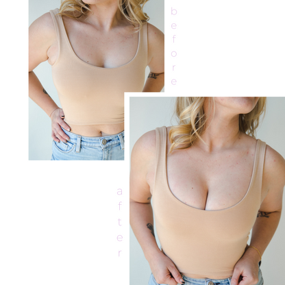 Seamless Stick-On Bra in MEDIUM TINT