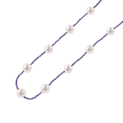 Purple, White-