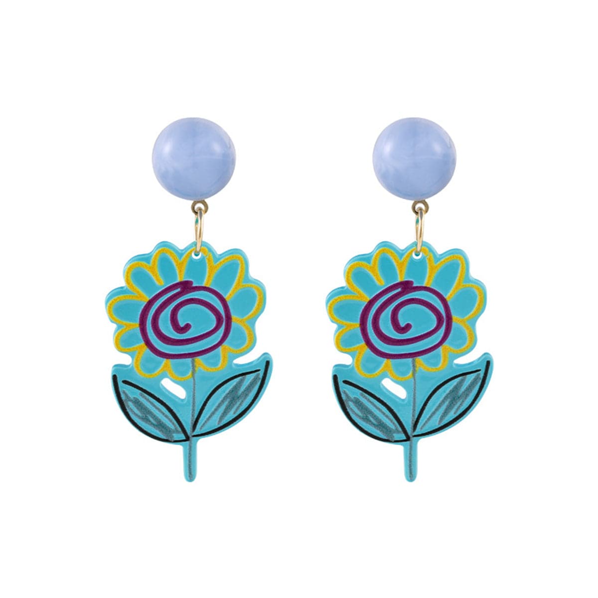 Blue-