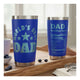 Dark Blue World Best Dad