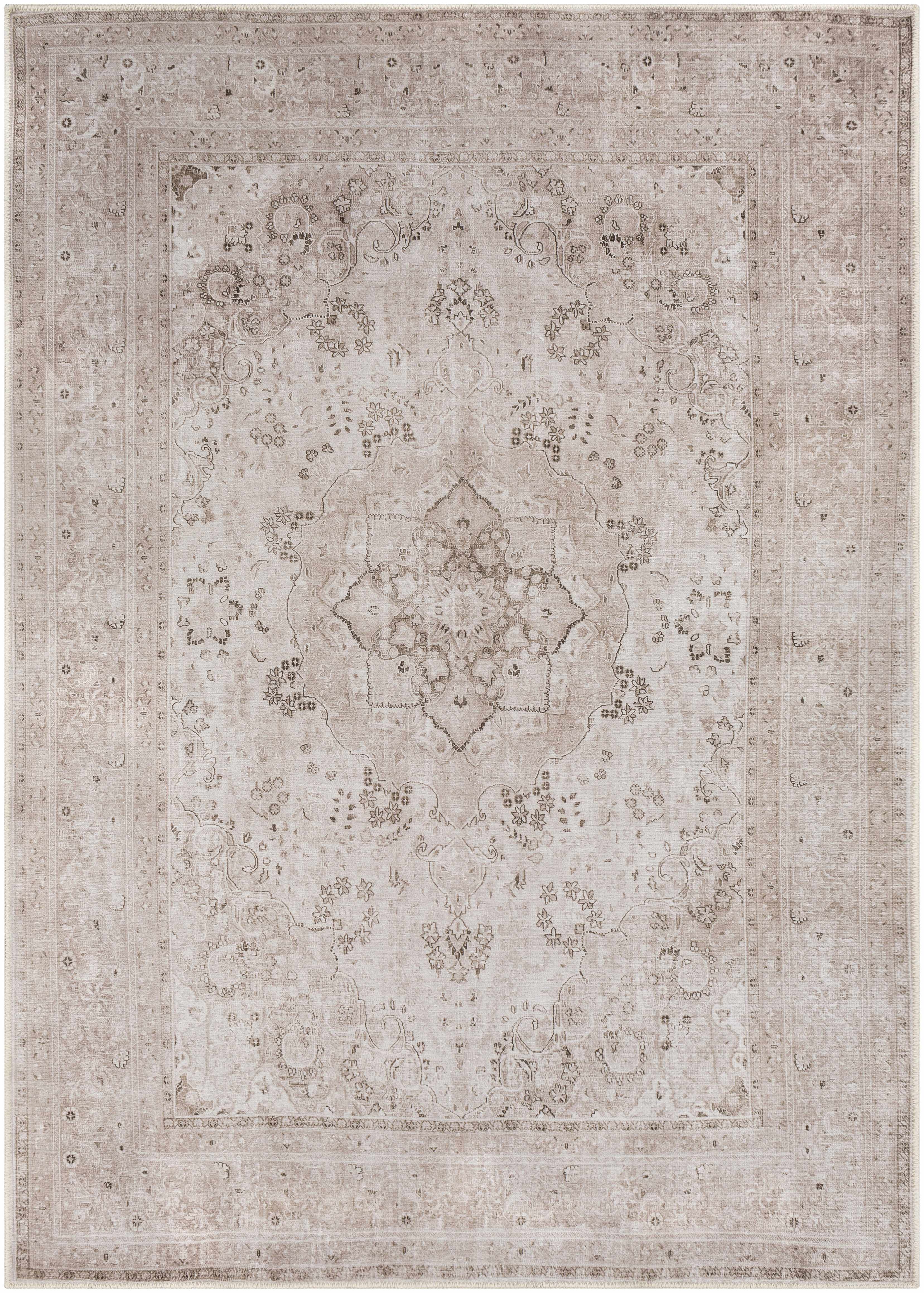 Bethany Vintage Flat Pile Washable Rug – Zulily
