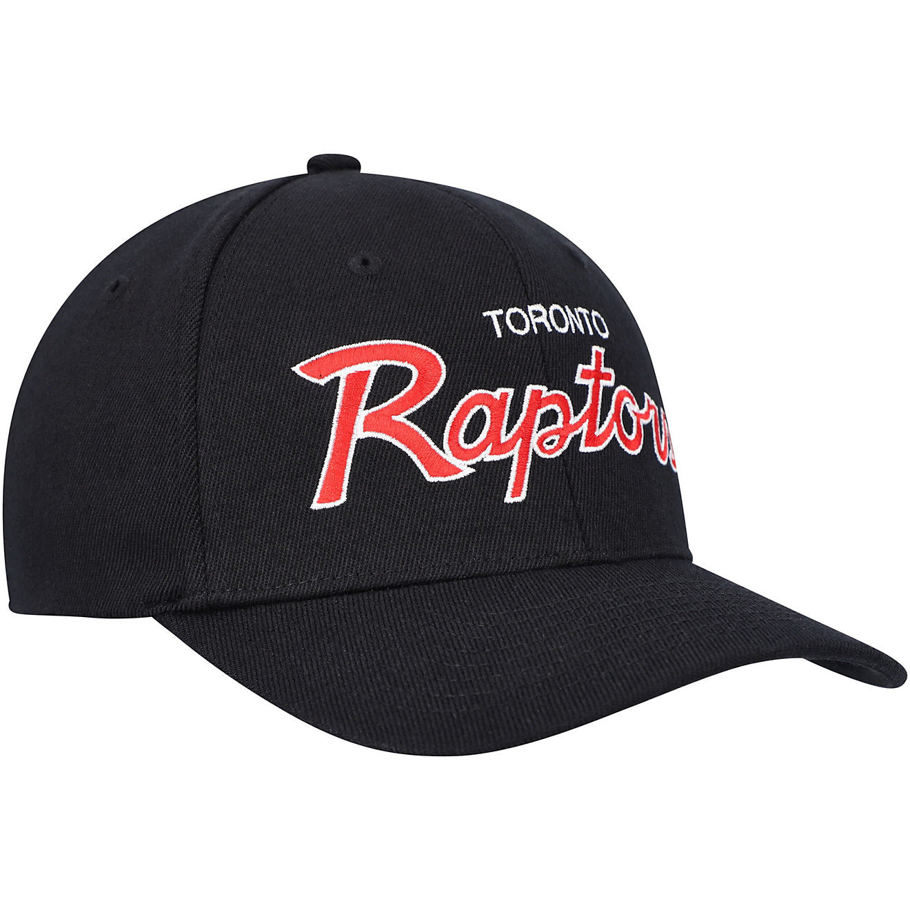 Mitchell & Ness Men's NBA Team Script 2.0 Stretch Snapback Raptors Snapback Caps