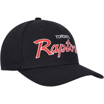 Mitchell & Ness Men's NBA Team Script 2.0 Stretch Snapback Raptors Snapback Caps