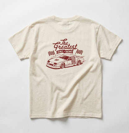 Greatest Day in Racing Tee - Cream