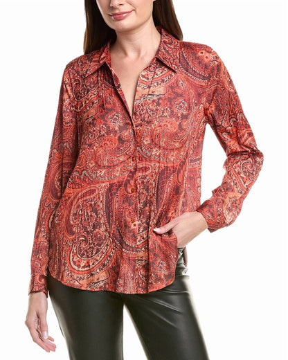 RUST MULTI BOUTE PAISLEY-