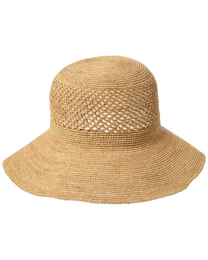 Bruno Magli Packable Floppy Crochet Hat