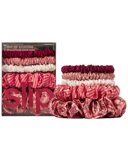 slip® Pure Silk Assorted Scrunchies Set - Harriet