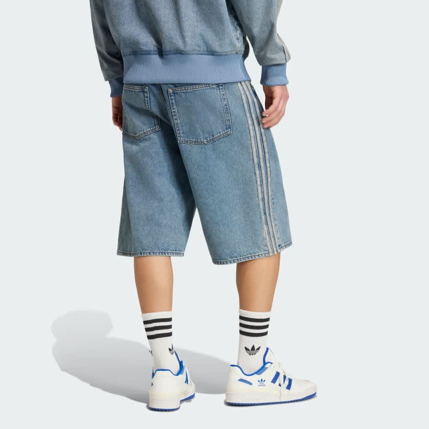 Worn Blue Denim-
